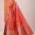 red woven design saree with unstitched blouse piece
