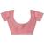 pink embellished saree with unstitched blouse piece