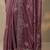 purple embroidered crepe saree with unstitched blouse piece