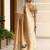 gold woven design saree with unstitched blouse piece