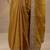 mustard embellished saree with unstitched blouse piece