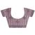 lavender embroidered nylon saree with unstitched blouse piece