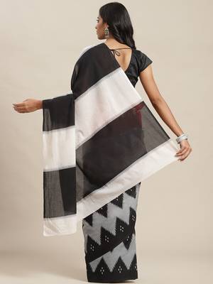 multi multicoloured cotton saree 2