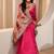 silk blend tassel saree