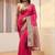 silk blend tassel saree