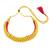 Maharashtrian gold plated thushi choker necklace for women and girls