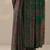 green printed saree with unstitched blouse piece