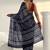 navy blue indigo dabu print cotton saree