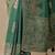 green embellished baluchari saree with unstitched blouse piece