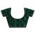 green stone work embelllished silk blend saree