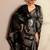 black woven design banarsi saree with unstitched blouse piece
