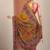 mustard ethnic motifs crepe designer saree