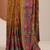 mustard ethnic motifs crepe designer saree