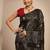 olive woven design banarasi saree with unstitched blouse piece