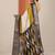off white solid saree with unstitched blouse piece