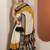 off white solid saree with unstitched blouse piece