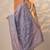 lavender embroidered organza saree with unstitched blouse piece