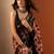 multi printed saree with unstitched blouse piece