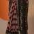 multi printed saree with unstitched blouse piece