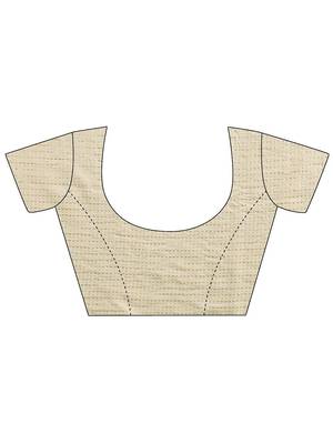 cream tissue saree 2