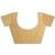 olive embellished saree with unstitched blouse piece