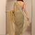 multi solid saree with zari taping border and a blouse piece