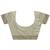 cream woven design saree with unstitched blouse piece