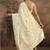 cream woven design saree with unstitched blouse piece