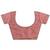 pink ethnic embellished tissue saree