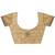 gold butter yellow floral embellished net saree