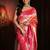 woven design silk blend saree
