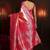woven design silk blend saree