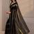 black striped zari tissue saree