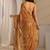gold woven design zari tissue saree