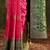 pink ethnic motifs zari satin heavy work saree
