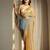 gold beads and stones tissue saree