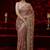 rose floral embroidered tissue saree