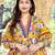 Women's Cotton Floral Printed Anarkali Kurta Palazzo Set with Dupatta 