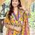 Women's Cotton Floral Printed Anarkali Kurta Palazzo Set with Dupatta 