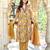 Women's Cotton Floral Printed Anarkali Kurta Palazzo Set with Dupatta 