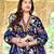 Women's Cotton Floral Printed Anarkali Kurta Palazzo Set with Dupatta 