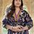 Women's Cotton Floral Printed Anarkali Kurta Palazzo Set with Dupatta 