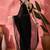 Women Black Georgette Solid Saree with stitched Blouse