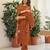 Women's Gorgeous Printed Work Rayon Slub Fabric Flared Kurta Pant and Dupatta Set