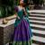 Women's South Indian Grandeur Poly Cotton Zari Woven Lehenga Choli Set