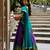 Women's South Indian Grandeur Poly Cotton Zari Woven Lehenga Choli Set