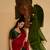 Women's South Indian Grandeur Poly Cotton Zari Woven Lehenga Choli Set