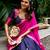 Women's South Indian Grandeur Poly Cotton Zari Woven Lehenga Choli Set