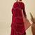 Women's Gorgeous Embroidery Work Vichitra Silk Fabric Flared Anarkali Pant and Dupatta Set