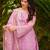 Women's Gorgeous Embroidery Work Silk Fabric Straight Kurta Sharara and Dupatta Set